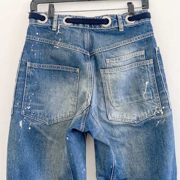 Free People We The Free Moxie Pull On Barrel Jeans 24 NWOT - Picture 13 of 15